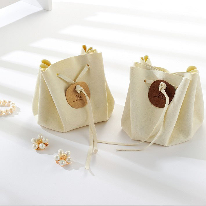 Fresh and Design Elegant High Quality Microfiber Jewelry Bag