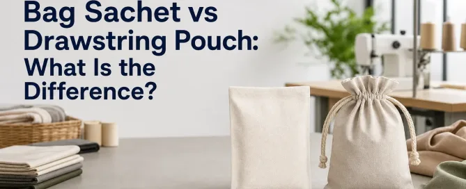 Bag Sachet vs Drawstring Pouch: What Is the Difference?