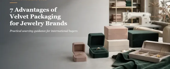 7 Advantages of Velvet Packaging for Jewelry Brands