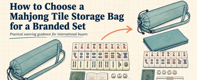 How to Choose a Mahjong Tile Storage Bag for a Branded Set