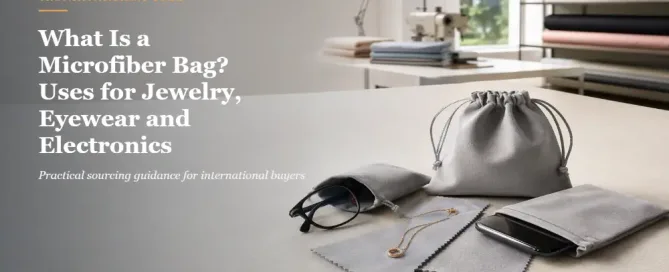 What Is a Microfiber Bag? Uses for Jewelry, Eyewear and Electronics