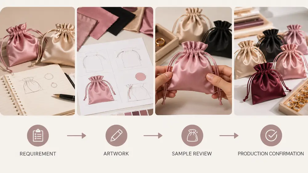 Supporting visual 3 Supporting visual for Satin Jewelry Pouches: When They Fit Custom Jewelry, Gift and Promotional Packaging